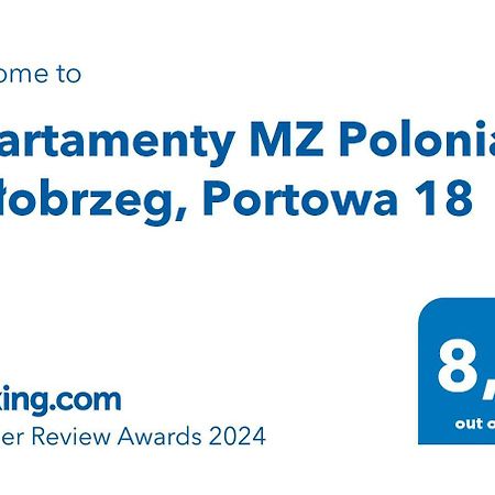 Apartamenty Mz Polonia - Kolobrzeg, Portowa 18 Eksteriør billede